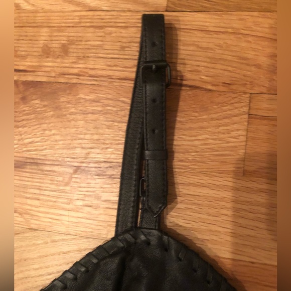 Lab London genuine leather black mini bustier dress lace detail ASOS BNWT SZ XL - Picture 9 of 11